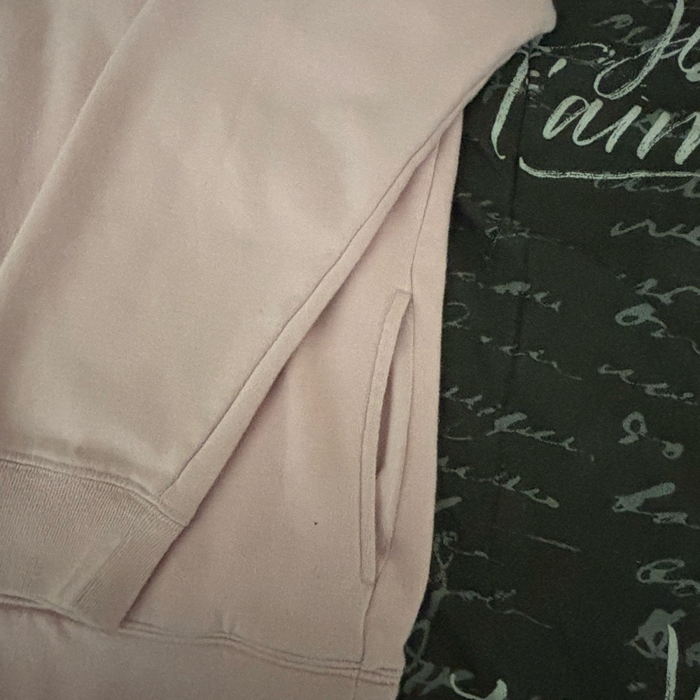 PINK Victoria's Secret Mauve Lace-Up Hoodie - Picture 6 of 6